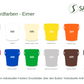 17,70 Liter Eimer rund MB - SANDAU