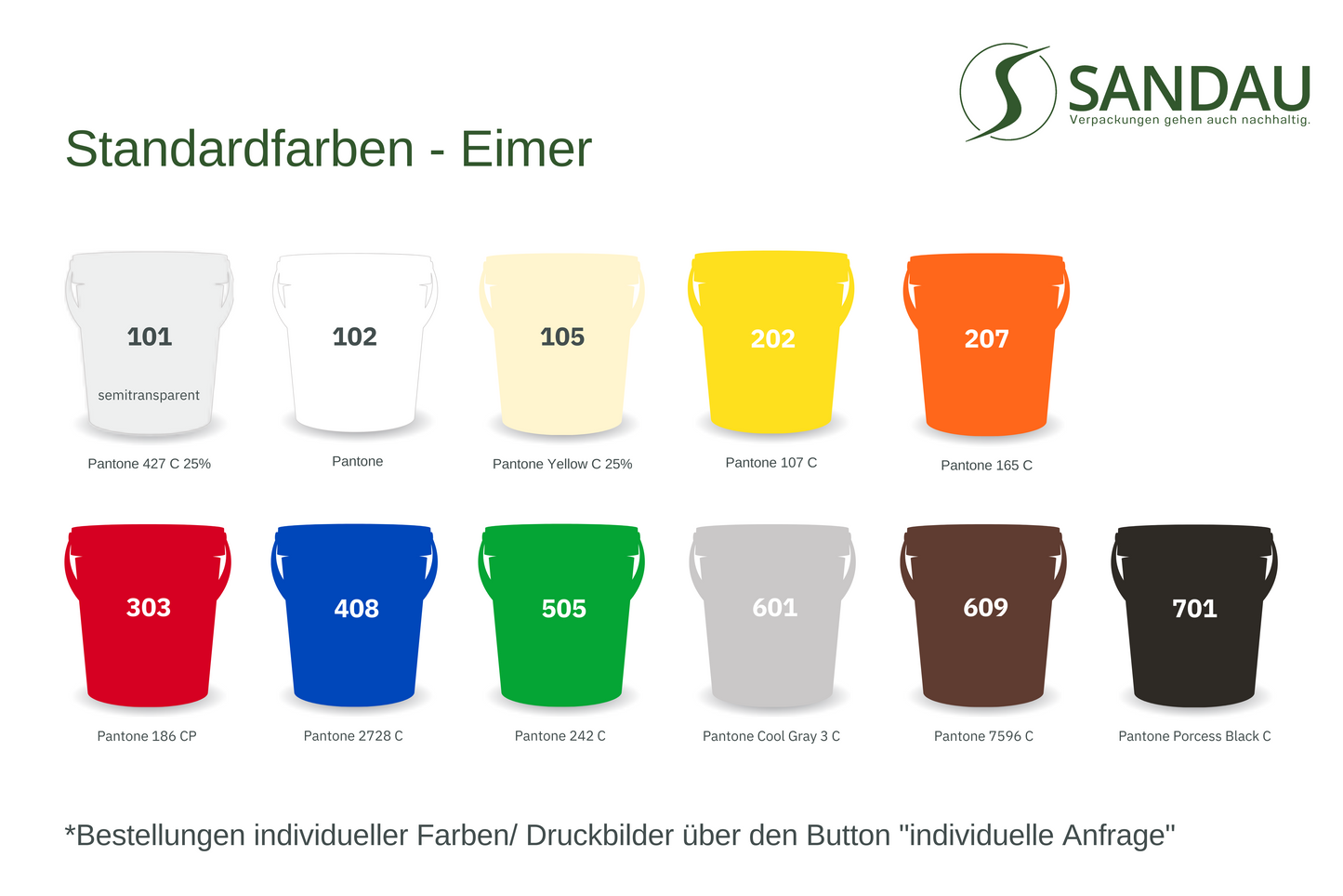17,70 Liter Eimer rund MB - SANDAU