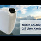 GALONERO® 2,5 Liter Kanister